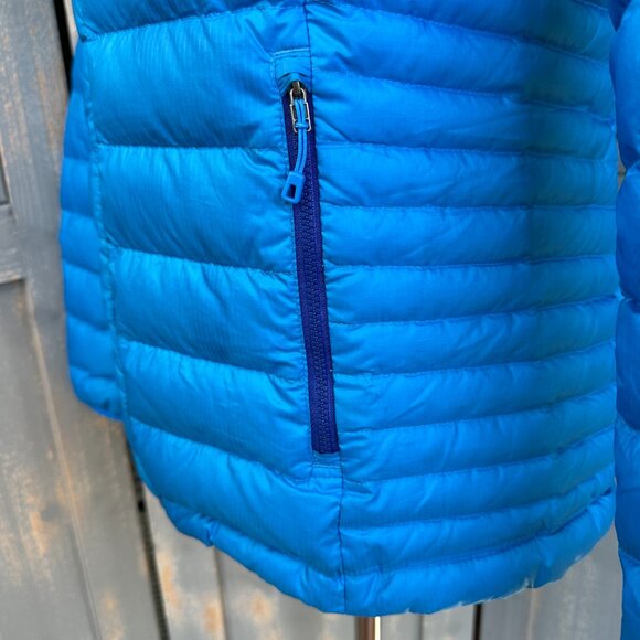 Patagonia Women's Down Sweater Jacket Andes Blue Sz S - Picture 6 of 16